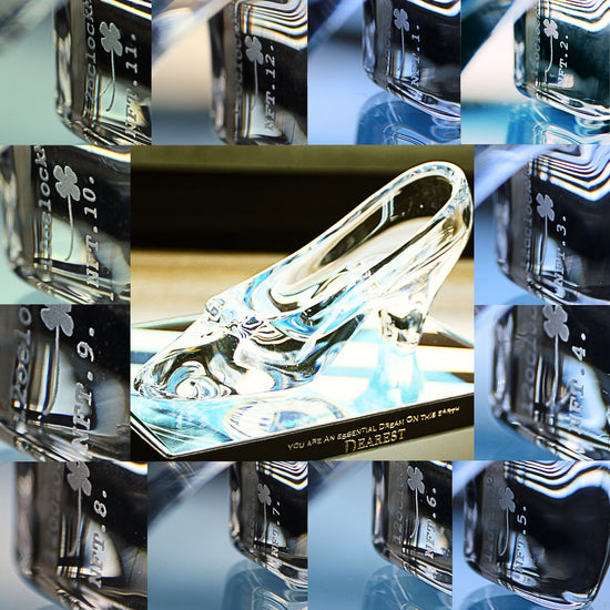 ガラスの靴 プロポーズ Dearest® -Standard-「シリアルナンバー」1st エディション(1 to 12)。リングピロー、ギフト（世界に１つの証明書付き）